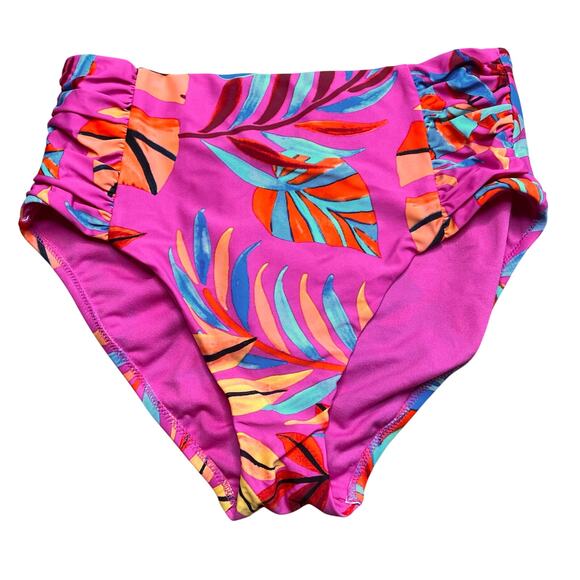 Bar III Tropical Bikini Bottoms - Picture 1 of 6